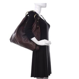 Gucci - Guccissima Large Horsebit Hobo - Chocolate